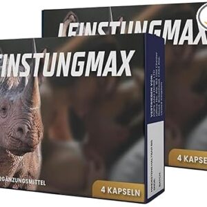 Premium Leinstungmax Honig, 100 % rein mit Ginseng-Extrakt, Honig, Vitamin C, Tribulus-Extrakt, Bockshornklee-Extrakt, extra stark, Sofortwirkung für intime Momente des Mannes, 6 Beutel